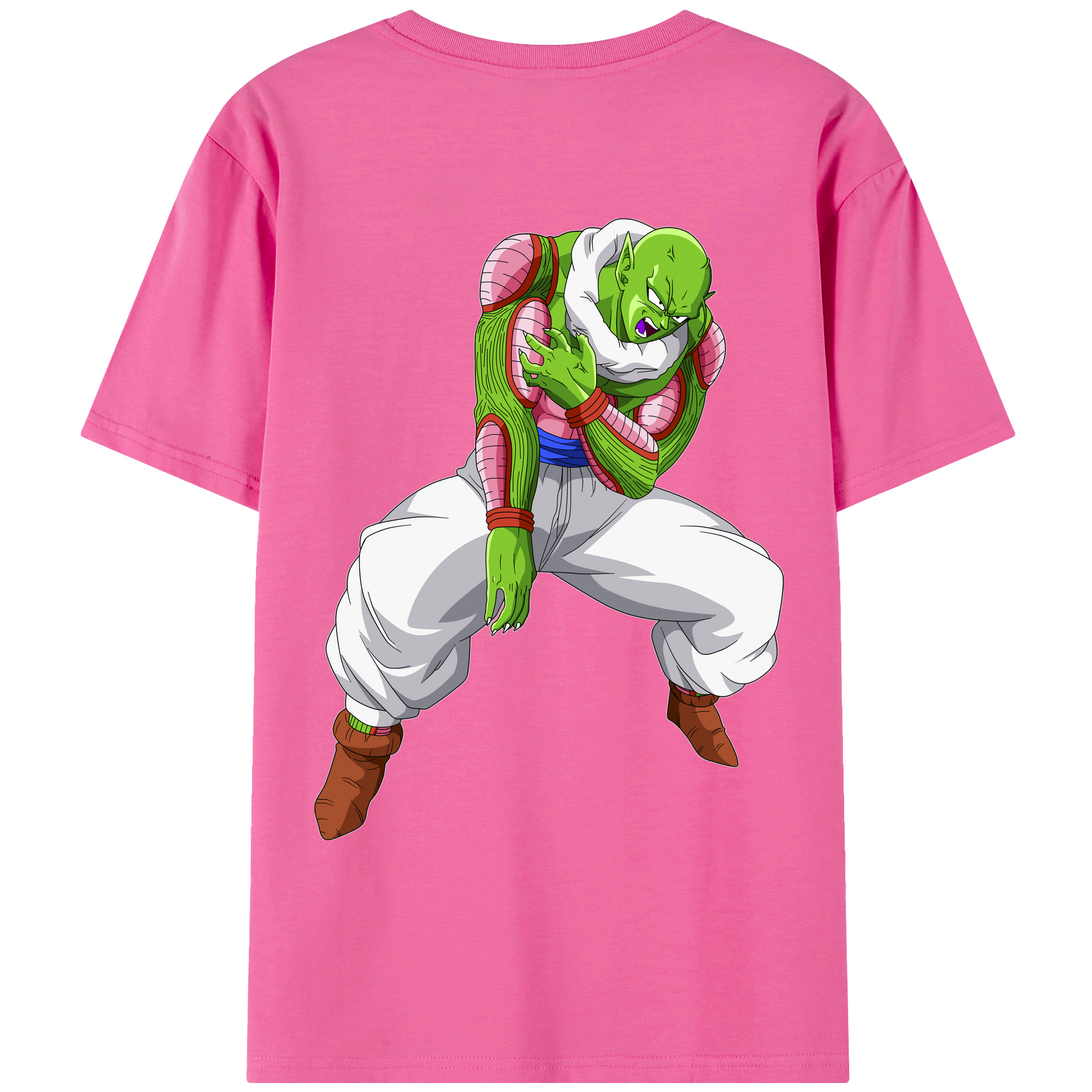 （画像用） ドラゴンボール ピッコロ DRAGON BALL Piccolo レディース半袖Tシャツ(バックプリント)